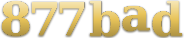 877 bad logo